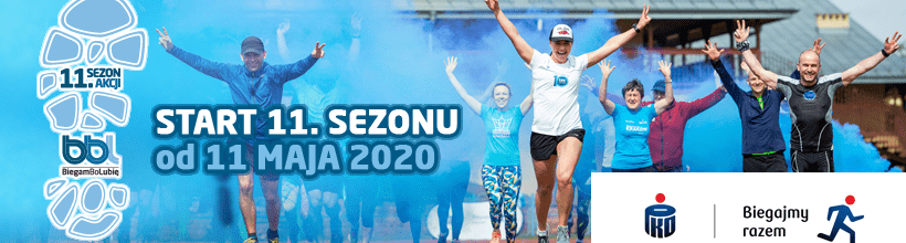 od 11 maja 2020 powracamy na stadiony z akcją BiegamBoLubię